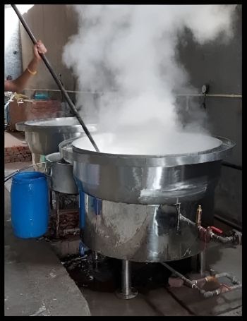 Petha Plant Installed at Agra Petha Store Kanpur Mfd.by BOMBAY ENGG.CO. @Mohali, Punjab.